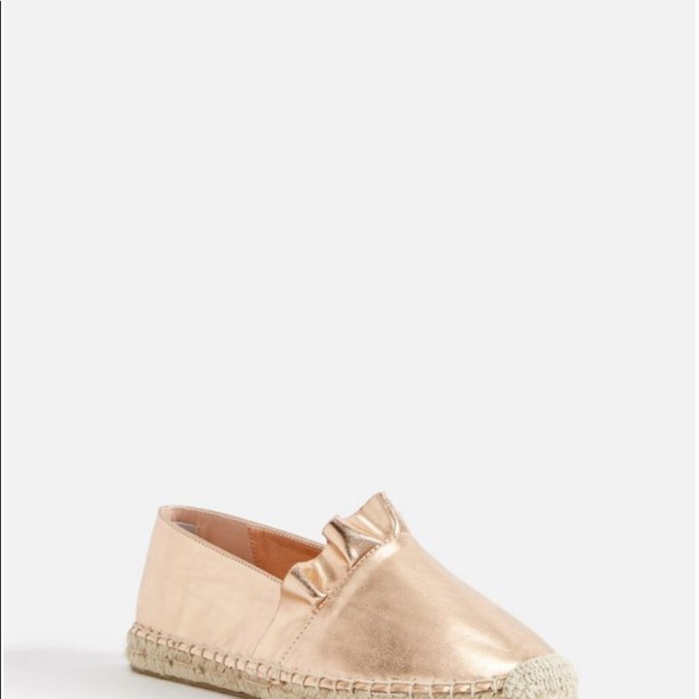 💥HP💥Keely Ruffle Espadrille-Gold Color - Picture 5 of 5